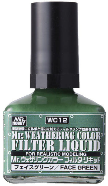 WC12 MR WEATHERING COLOR FILTER FACE GREEN