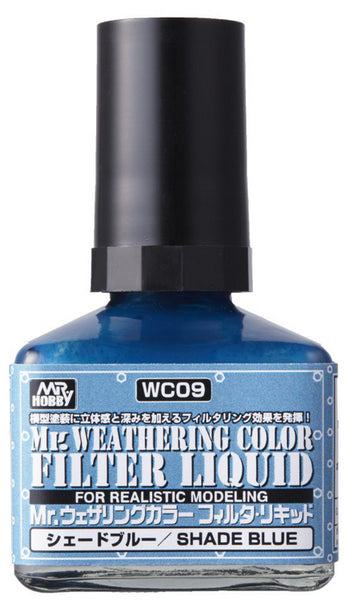 WC09 MR WEATHERING COLOR FILTER SHADE BLUE