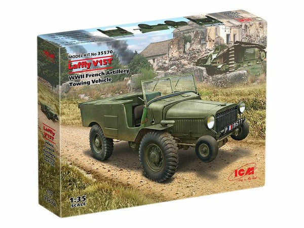 ICM35570 1/35 LAFFLY V15T WWII FRENCH ARTILLERY TOWING VEHICLE