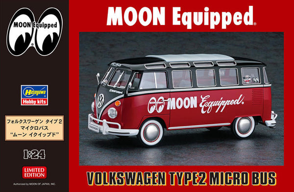 HAS20524 1/24 MOON EQUIP VW TYPE 2 MICRO BUS