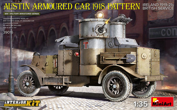 MIN39016 1/35 AUSTIN ARMOURED CAR 1918 PATTERN