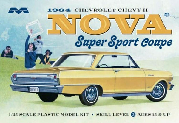 MOE2320 1/25 1964 CHEVROLET CHEVY II NOVA SUPER SPORT COUPE