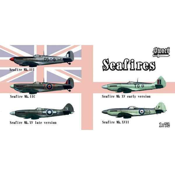 SW72129 1/72 Seafires II.c, III, XV early, XV late, XVII, Aircraft