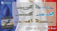 SH72414 1/72 MIRAGE F.1 DUO PACK & BOOK