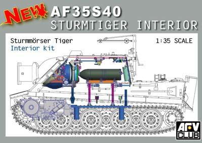 AF35S40 1/35 STURMTIGER INTERIOR