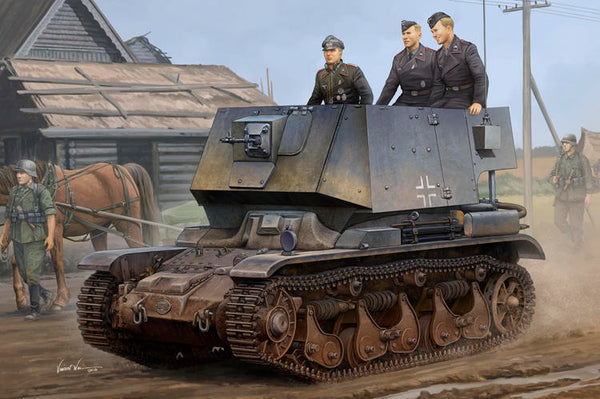 HB83809 Hobby Boss 1/35 Befehlsfahrzeug auf Fgst. Pz.Kpfw.35 R 731(f)