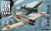 EDU11158 1/48 ZERO ZERO A6M2 TYPE 21 (2 KITS)
