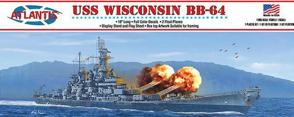 ATLM3006 1/665 USS WISCONSIN BB-64