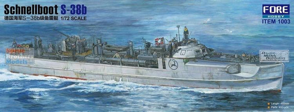 FH1003 1/72 SCHNELLBOOT S-38B 1942