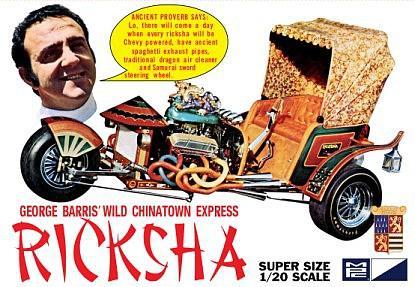 MPC 1/20 GEORGE BARRIS' WILD CHINATOWN EXPRESS RICKSHA