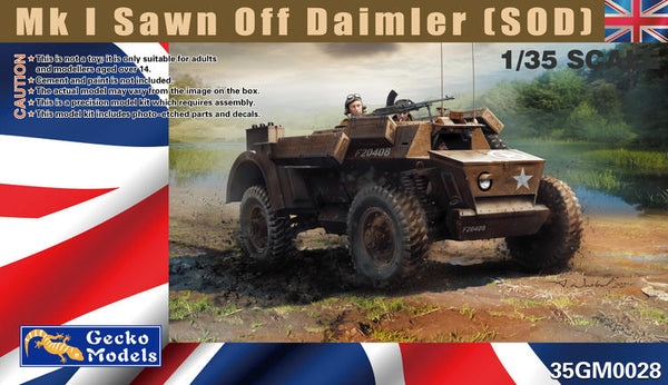 GM35GM0028 Gecko 1/35 Mk I Sawn Off Daimler (SOD)
