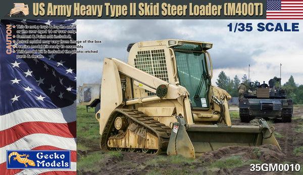 GM35GM0010 Gecko 1/35 US Army Light Type II Skid Steer Loader (M400T)