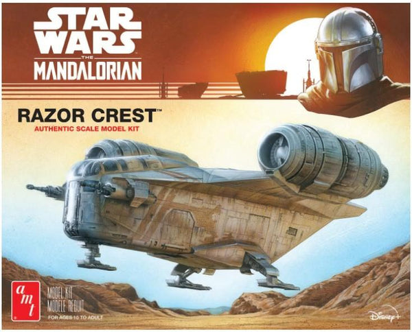 AMT1273 1/72 MANDALORIAN RAZOR CREST