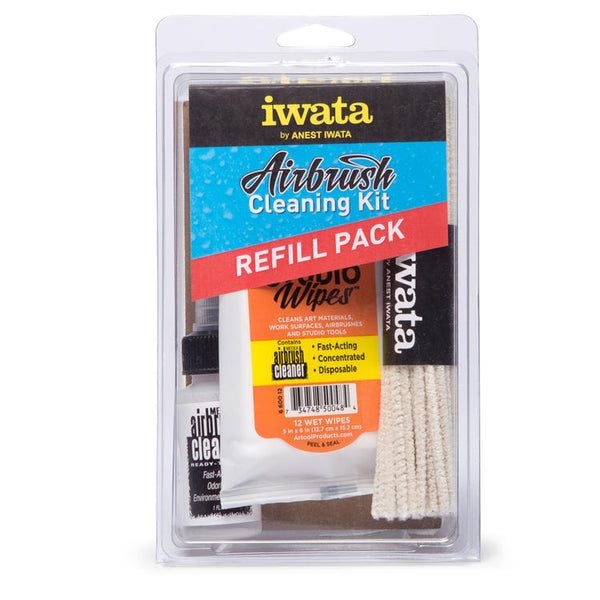 IWACL150 AIRBRUSH CLEANING KIT REFILL PACK