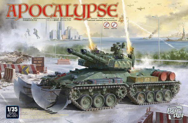 BC001 Border Model 1/35 Soviet Apocalypse Tank