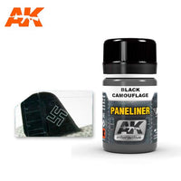 AK2075 AK Interactive Paneliner For Black Camouflage 35ml