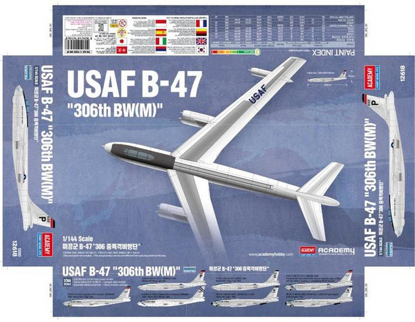 ACA12618 1/144 USAF B-47