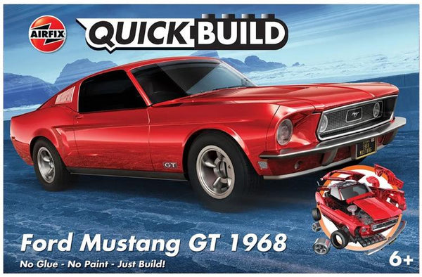 AIR6035 QUICKBUILD FORD MUSTANG GT 1968