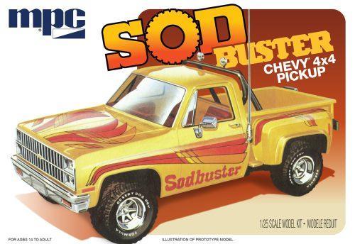 MPC972 1/25 SOD BUSTER CHEVY 4X4 PICKUP