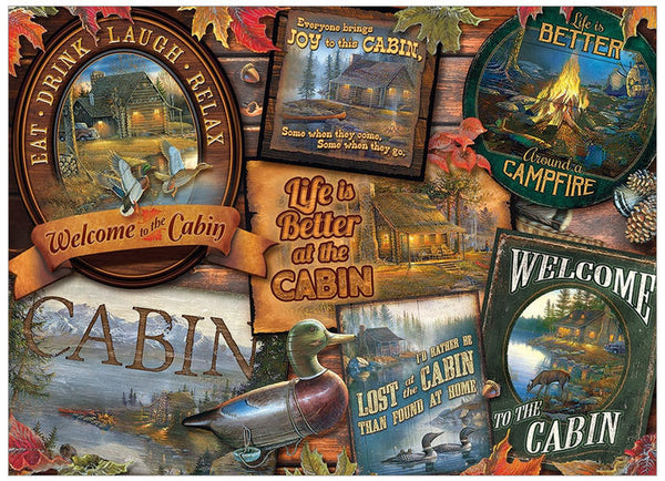 COB80040 CABIN SIGNS 1000 PCE