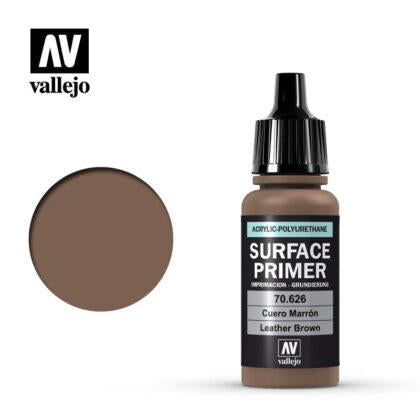 VAL70626 SURFACE PRIMER LEATHER BROWN 17ml