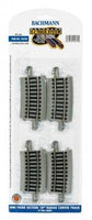 BAC44530 E-Z TRACK 1/3 18" RADIUS CURVED NS RAIL (4)