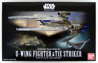 BAN0212184 STAR WARS U WING FIGHTER & TIE STRIKER