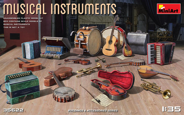 MIN35622 1/35 MUSICAL INSTRUMENTS