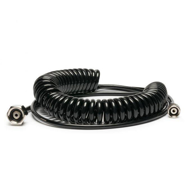 IWACTI10 Iwata 10' Cobra Coil Airbrush Hose with Iwata Airbrush Fitting and 1/4" Compressor Fitting