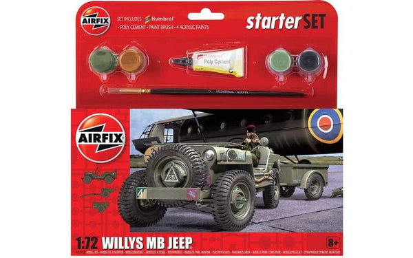 AIR55117 1/72 WILLYS MB JEEP STARTER SET