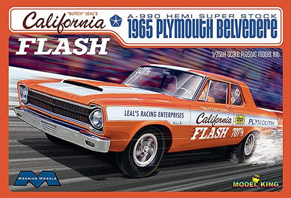 MOE1222 1/25 1965 A990 PLYMOUTH BELVEDERE CALI FLASH