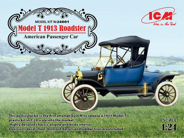 ICM24001 1/24 MODEL T 1913 ROADSTER