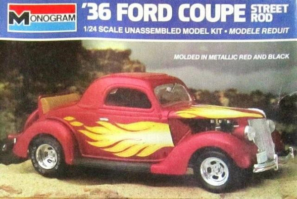 MON2721 1/24 1936 FORD COUPE STREET ROD