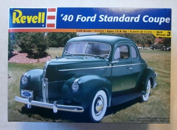 REV2387 1/25 1940 FORD STANDARD COUPE