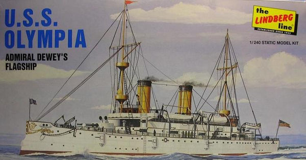 LINHL402 USS OLYMPIA ADMIRAL DEWEY'S FLAGSHIP