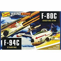 LINHL509 1/48 F-80C SHOOTING STAR + F-94C STARFIRE