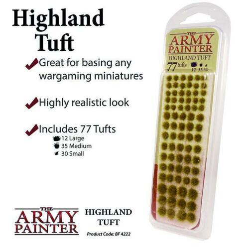 APBF4222 ARMY PAINTER HIGHLAND TUFT (77 TUFTS )
