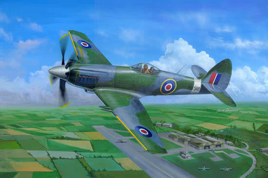 TRU2850 1/48 SUPERMARINE SPITEFUL F.MK.14 FIGHTER