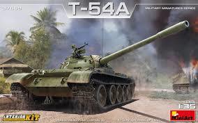 MIN37009 1/35 T-54A SOVIET MEDIUM TANK w/INTERIOR