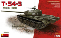 MIN37015 1/35 T-54-3 SOVIET MEDIUM TANK MOD.1951