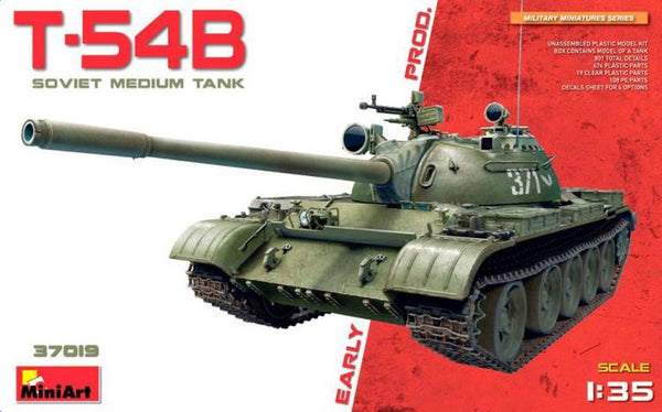 MIN37019 1/35 T-54B SOVIET MEDIUM TANK EARLY PROD.