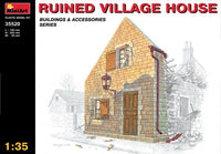MIN35520 1/35 RUINED VILLAGE HOUSE