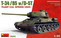 MIN35293 1/35 T-34/85 W/D-5T