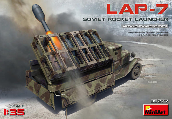 MIN35277 1/35 LAP-7 SOVIET ROCKET LAUNCHER