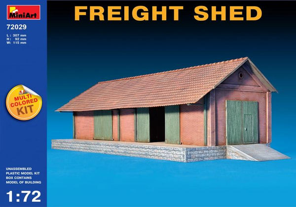 MIN72029 1/72 FREIGHT SHED