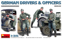MIN35345 1/35 GERMAN DRIVERS & OFFICERS