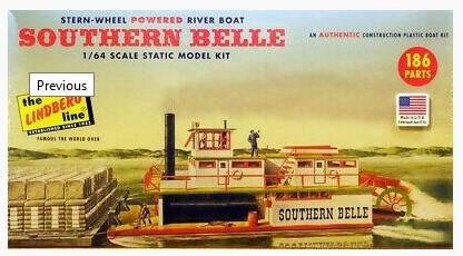 LINHL201 1/64 SOUTHERN BELLE PADDLE STEAMER