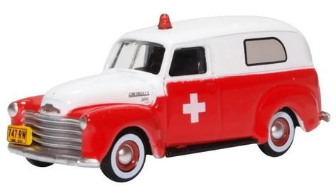 87CV50001 1950 CHEV PANEL VAN AMBULANCE