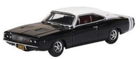 87DC68003 1968 CHARGER BLACK/WHITE