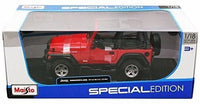 MAI31663 1/18 JEEP WRANGLER RUBICON (RED)